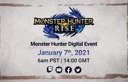 Monster Hunter Rise : De nouvelles informations seront dévoilées lors d'un évènement prévu cette semaine