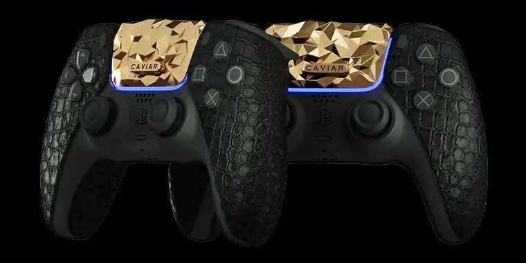 PS5 - Pad - Manette - Gold - Or
