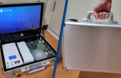 Une PS4 portable avec écran intégré créée par un joueur japonais