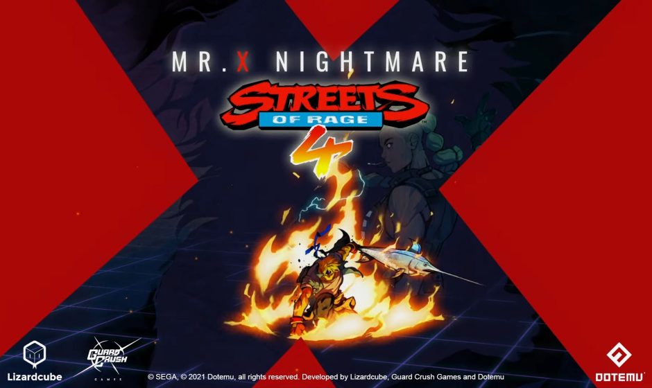 Streets of Rage 4 - Une confirmation et de nouvelles informations sur le DLC Mr.X Nightmare (nouveaux personnages, modes de jeu...)