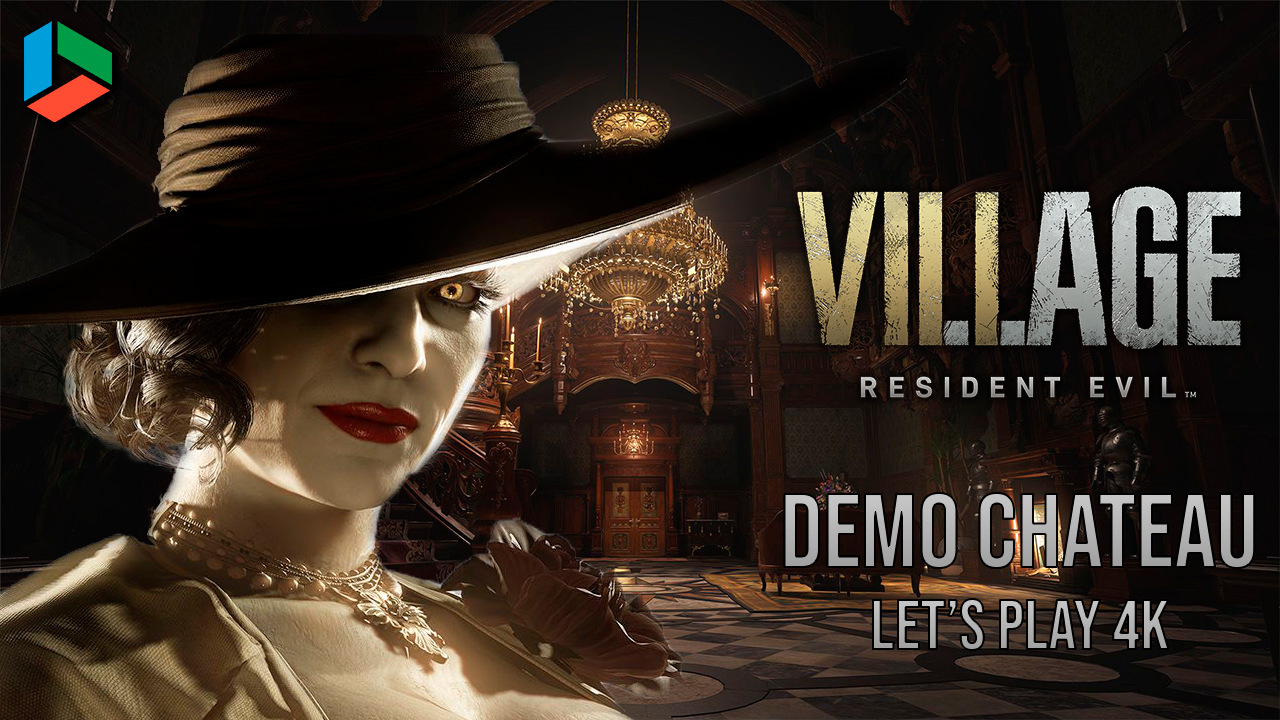 resident evil village demo chateau let's play 4K