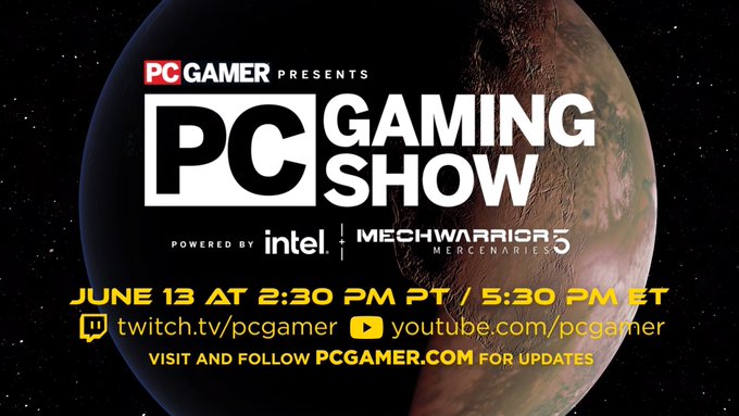 E3 2021 : L’heure et la programmation du PC Gaming Show connues