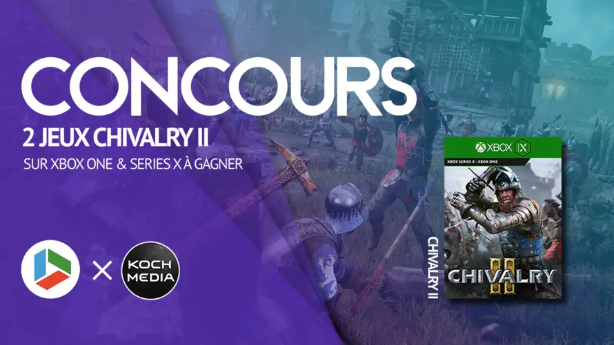 CONCOURS | Deux exemplaires physiques de Chivalry 2 à gagner sur Xbox One et Xbox Series X