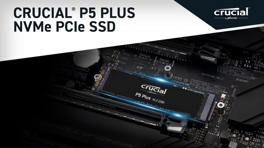 BON PLAN | Le SSD Crucial P5 Plus 1To compatible PS5 est à moins de 140€