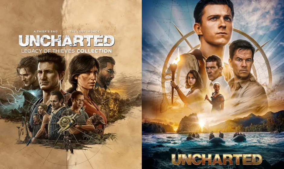 Uncharted: Legacy of Thieves Collection - Pour tout achat via le PS Store/mise à niveau PS5, Sony offre 1 code cinéma pour le film Uncharted