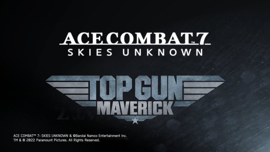 Bandai Namco annonce un DLC Top Gun: Maverick pour Ace Combat 7: Skies Unknown