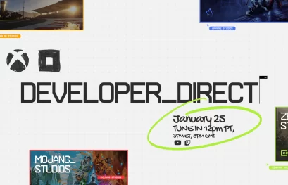 Xbox et Bethesda diffuseront un Developer_Direct le 25 janvier