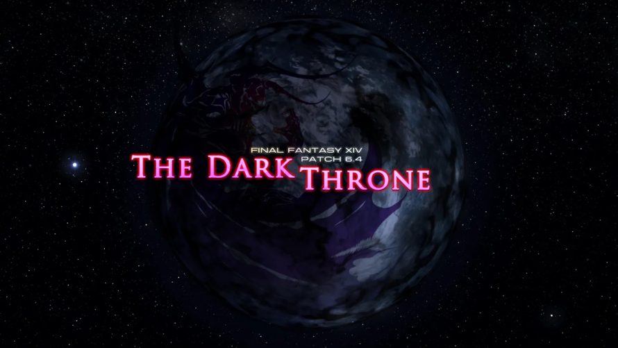Final Fantasy XIV Online : les détails et la date de la mise à jour 6.4 (The Dark Throne)