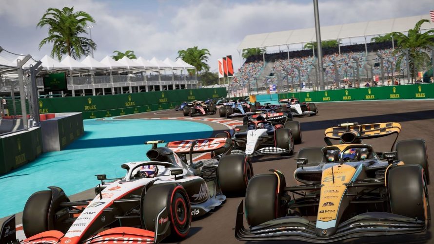 GAMEPLAY | F1 23 : une version PS4 Pro en outsider