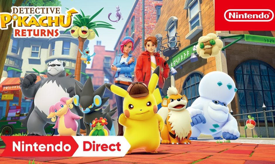 NINTENDO DIRECT | Detective Pikachu Returns annoncé avec une date de sortie pour cette année