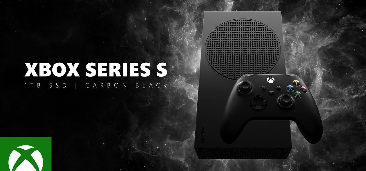 Microsoft révèle une Xbox Series S noire de 1 To