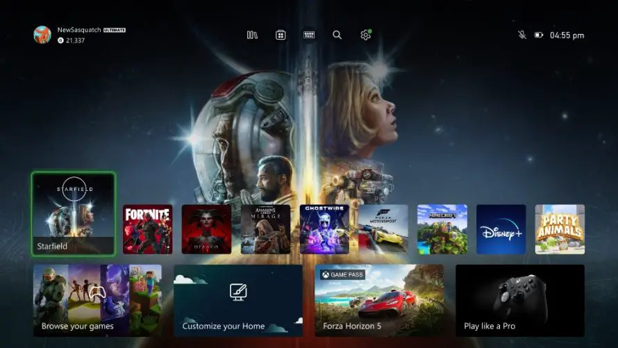 Xbox dévoile une toute nouvelle interface pour ses consoles