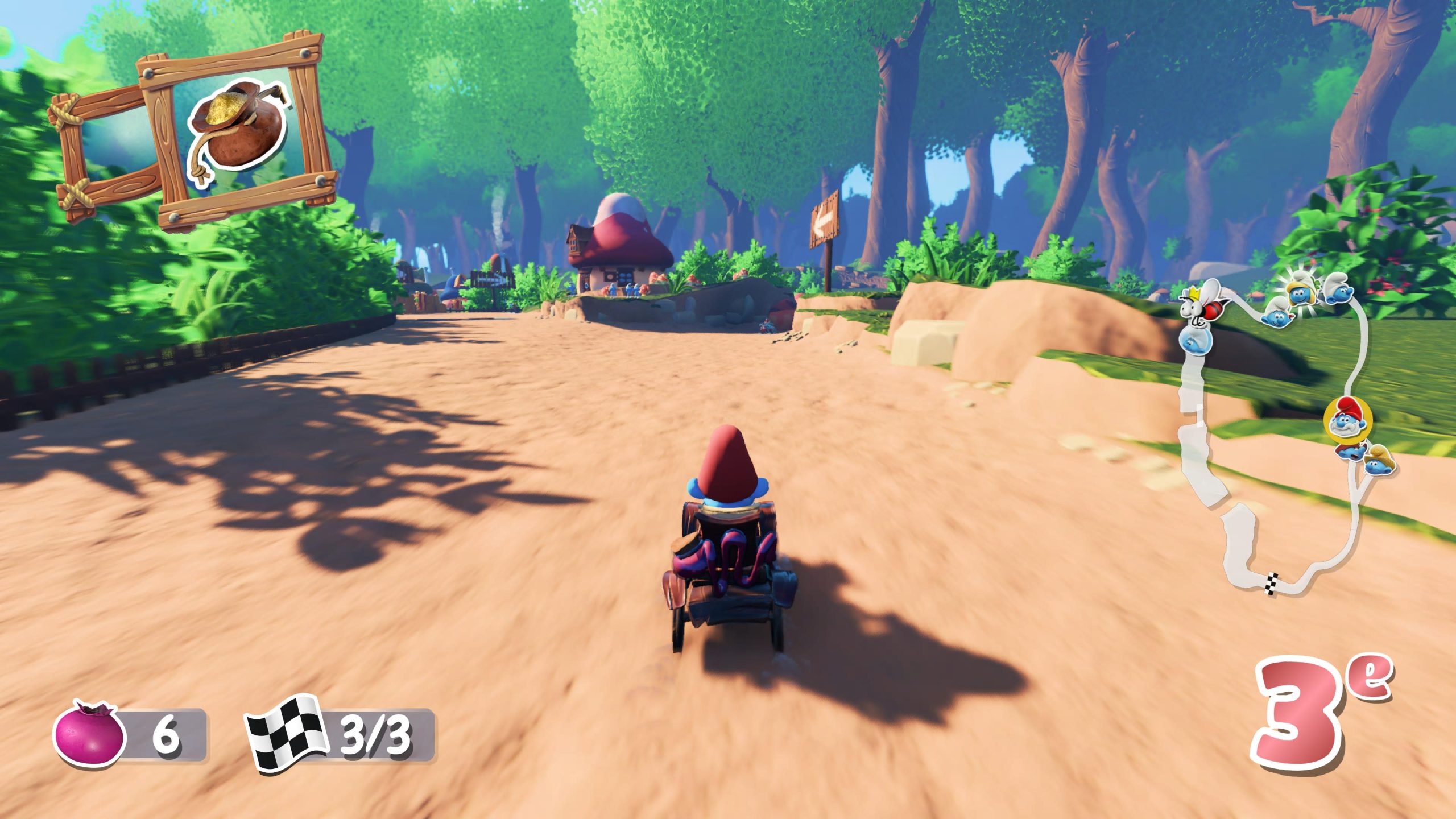 TEST] SCHTROUMPFS KART PS5 : Un MARIO KART - LIKE tout mignon et