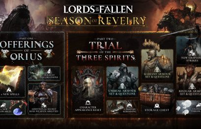 CI Games et Hexworks dévoilent le contenu de La Saison Des Réjouissances dans Lords of the Fallen