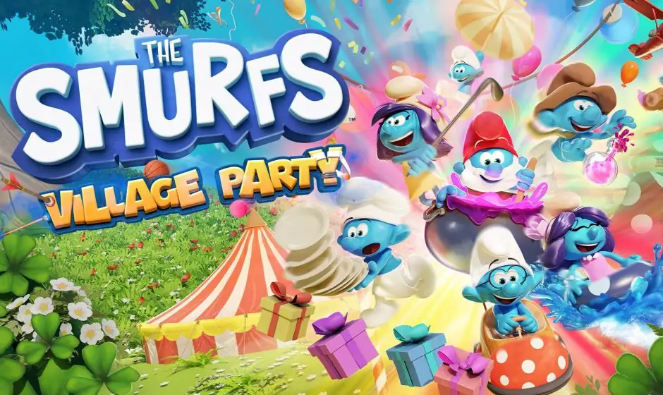 Les Schtroumpfs : Village Party - Le party-game des petits êtres bleus annoncé avec une date de sortie