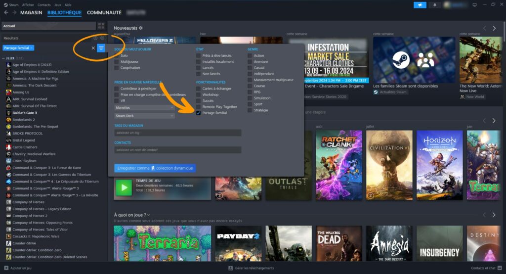Comment Faire Un Video Steam Et La Partager TUTO | Comment créer une famille Steam et partager sa bibliothèque de