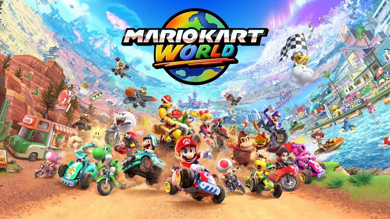Mario Kart World : monde interconnecté, nouveaux modes, objets inédits