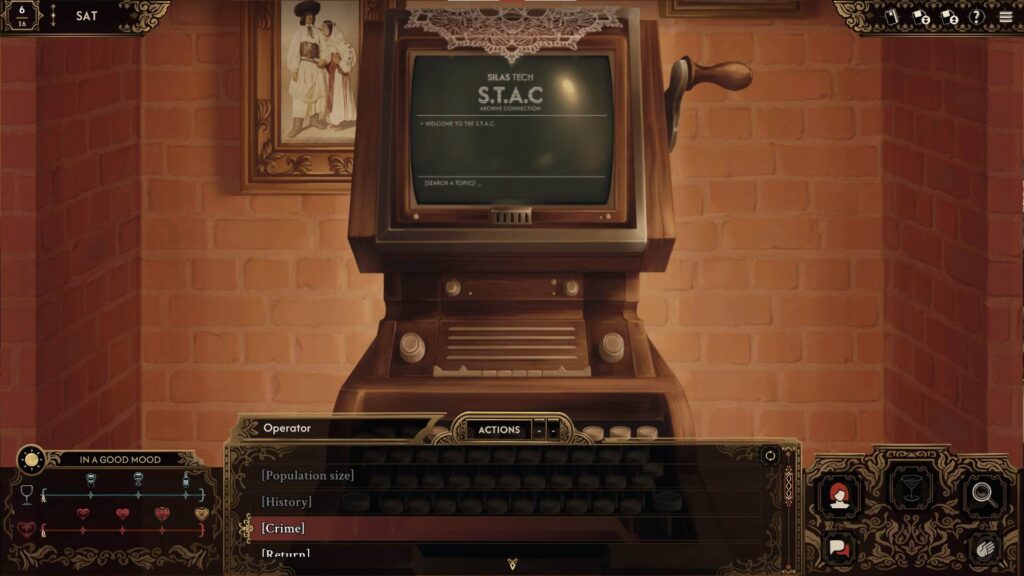 Liste des questions possibles à poser au S.T.A.C dans le chapitre 4 de Best Served Cold