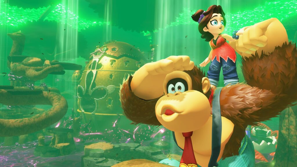 Image de présentation de Donkey Kong Bananza présenté lors d'un Nintendo Direct Special