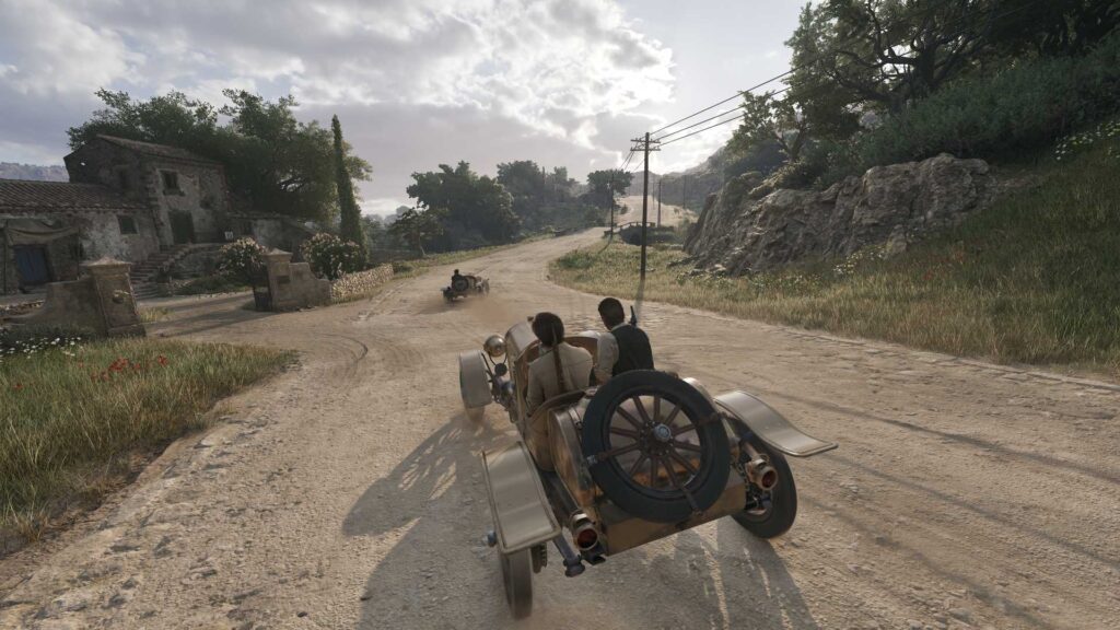 Balade en voiture en Sicile dans Mafia: The Old Country.