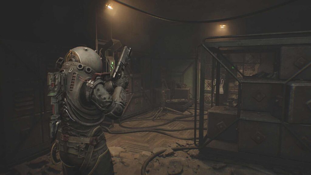 Image in-game du jeu Cronos: The New Dawn.