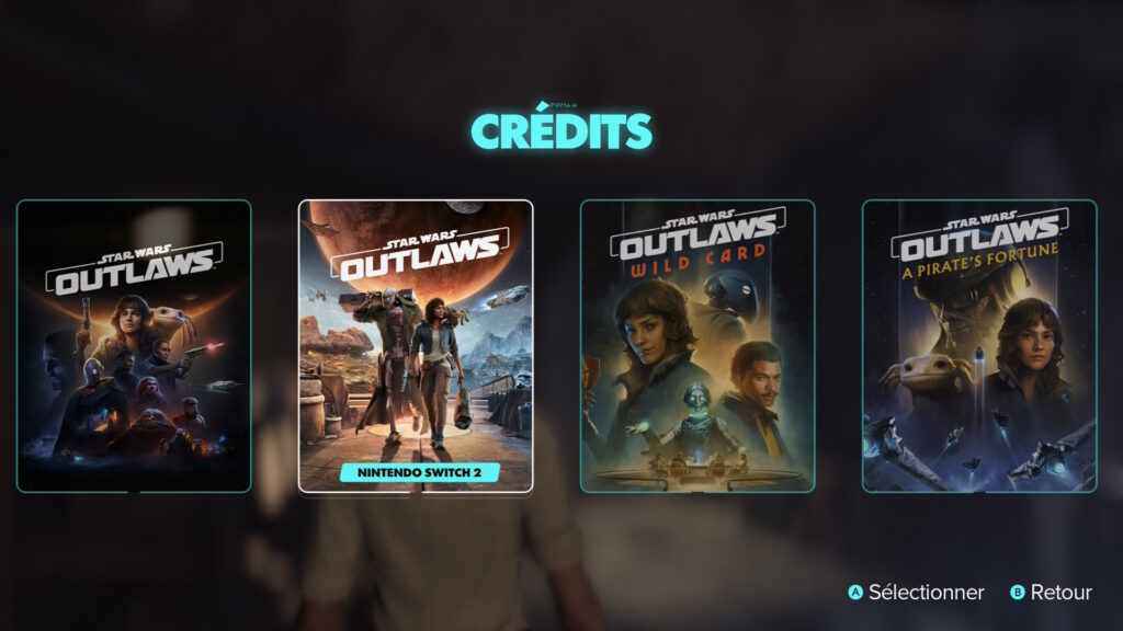 Crédits Star Wars Outlaws