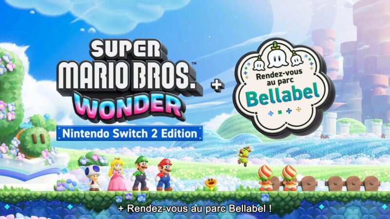 Super Mario Bros. Wonder + Rendez-vous au parc Bellabel
