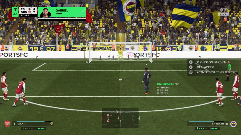 TEST EA Sports FC 26 - Système de pénalty