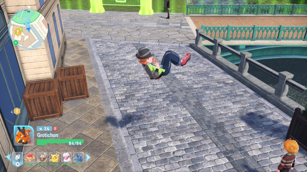 TEST Légendes Pokémon Z-A : Motismart pour éviter une chute fatale