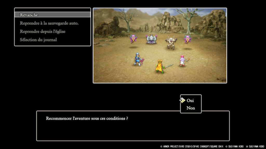Capture d'écran de Dragon Quest 1 & 2 Remake HD-2D