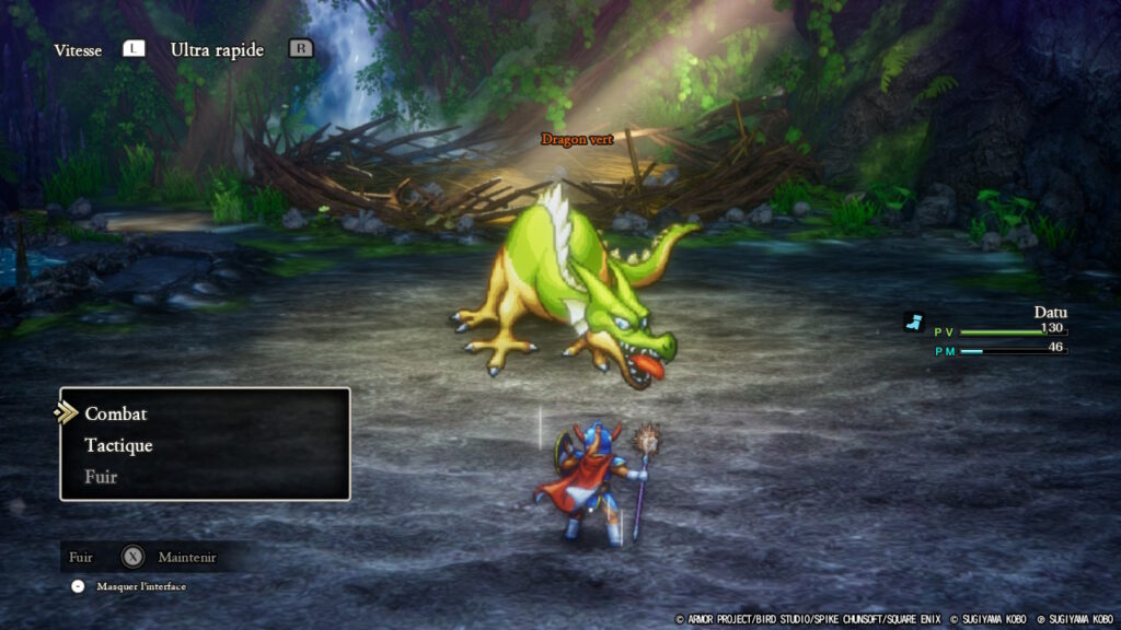 Capture d'écran de Dragon Quest 1 & 2 Remake HD-2D