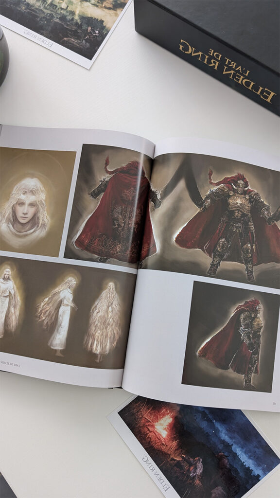 Photo du livre : L'art de Elden Ring - Shadow of the Erdtree par Mana Books