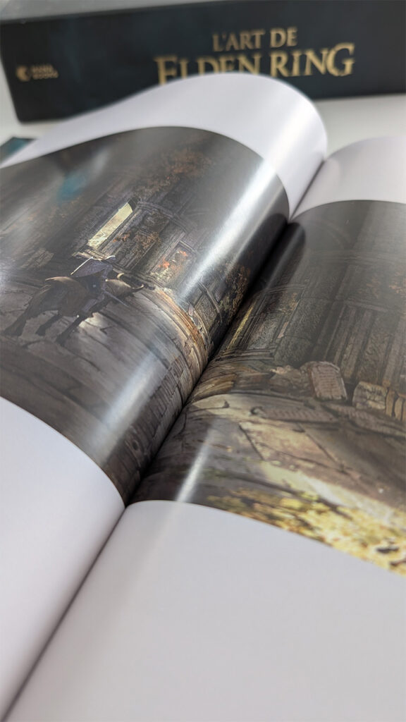 Photo du livre : L'art de Elden Ring - Shadow of the Erdtree par Mana Books