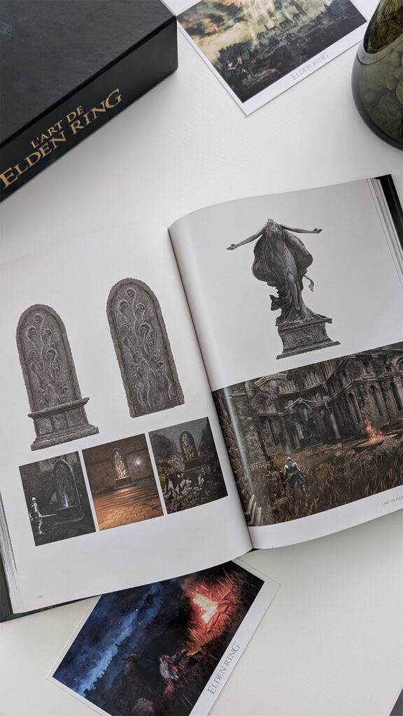 Photo du livre : L'art de Elden Ring - Shadow of the Erdtree par Mana Books