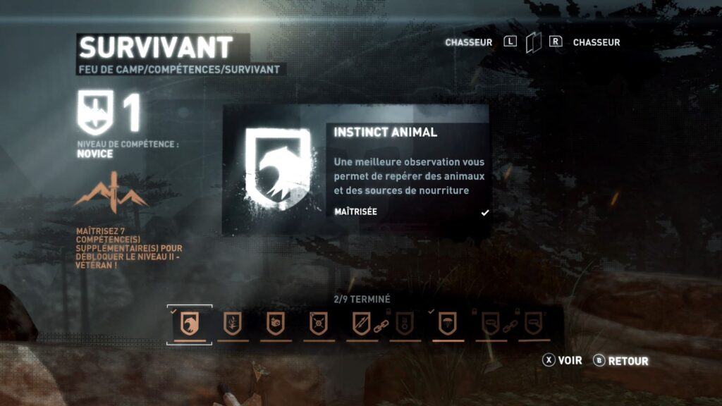 TEST Tomb Raider: Definitive Edition - Compétences