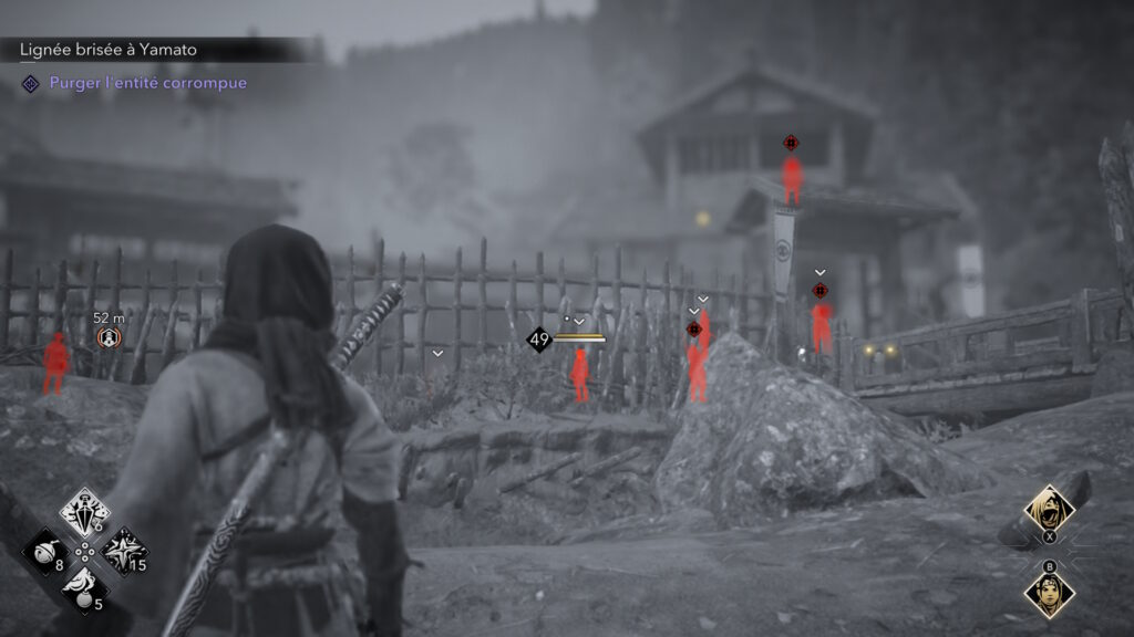 TEST Assassin's Creed Shadows - Utilisation de la vision d'aigle