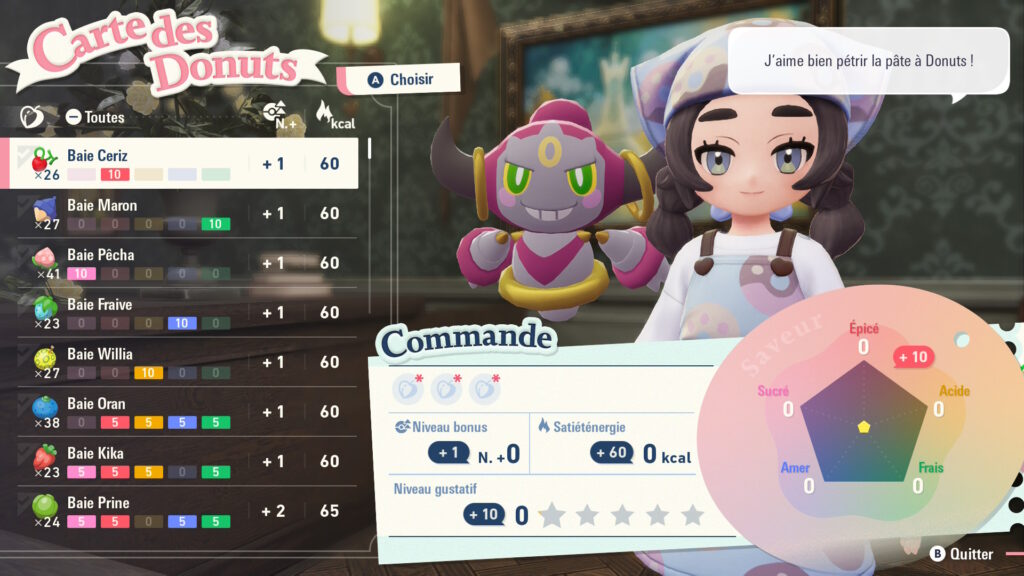 Test Légendes Pokémon Z-A - Méga-Dimension : Création des donuts