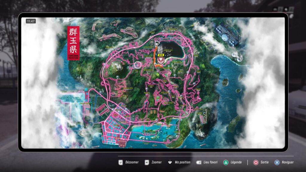 TEST JDM: Japanese Drift Master - Carte