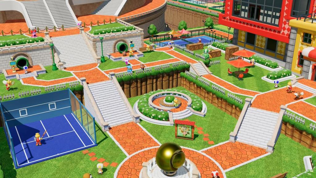 Mario Tennis Fever TEST - Mode Aventure