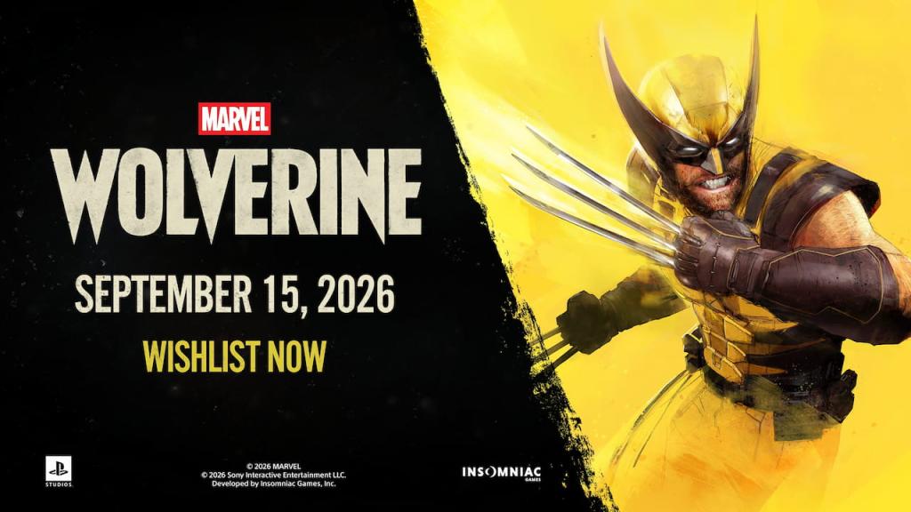 PlayStation dévoile la date de sortie de Marvel's Wolverine