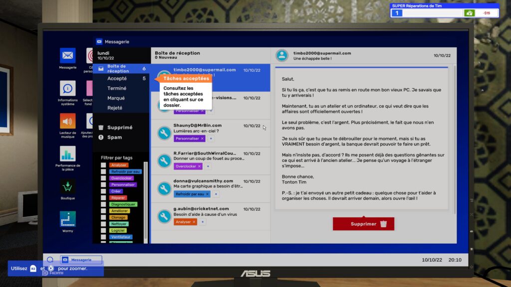 PC Building Simulator 2 TEST - Mails