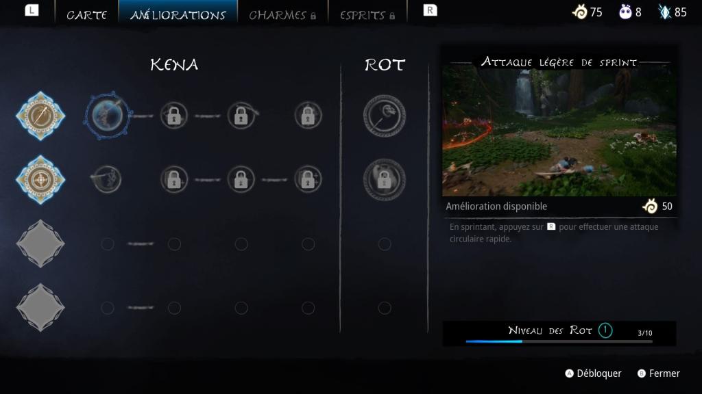 Kena: Bridge of Spirits Test Switch 2 - Améliorations