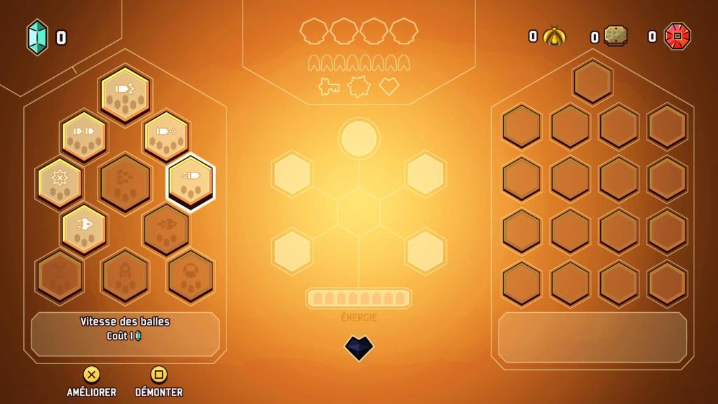 Minishoot Adventures - Compétences