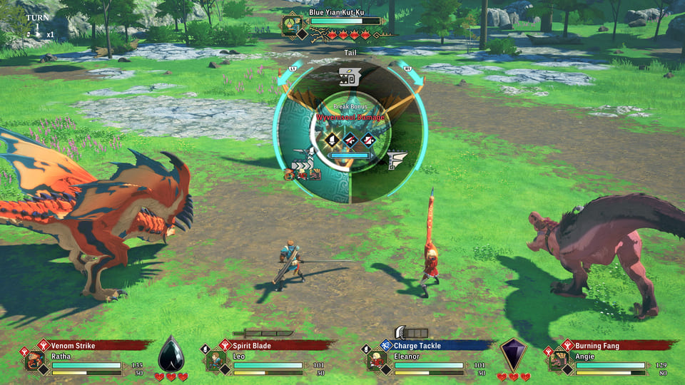 Monster Hunter Stories 3 Twisted Reflection - Mécaniques de combat