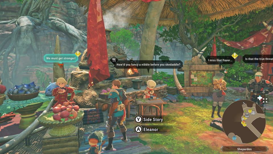 Monster Hunter Stories 3 Twisted Reflection - Camp des Rangers