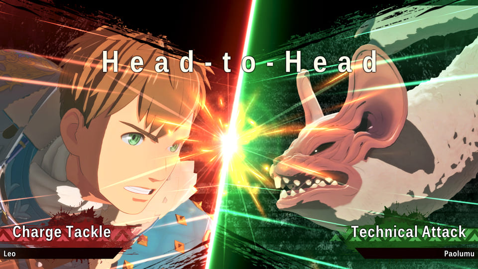 Monster Hunter Stories 3 Twisted Reflection - Système de types d'attaques