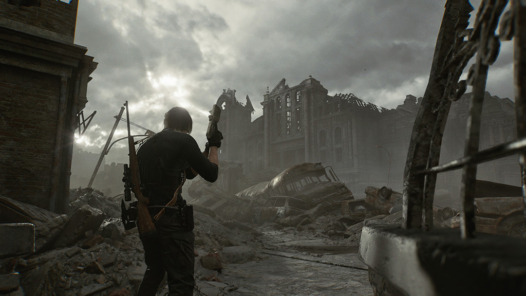 Image Resident Evil Requiem - Leon à Racoon City