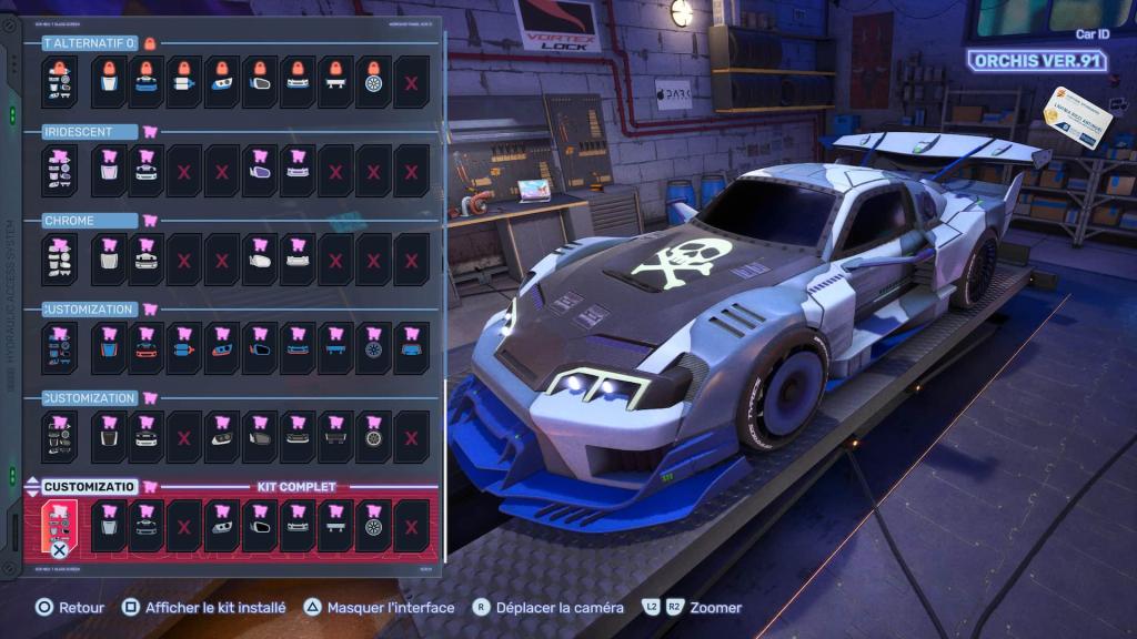 TEST Screamer - Customisation