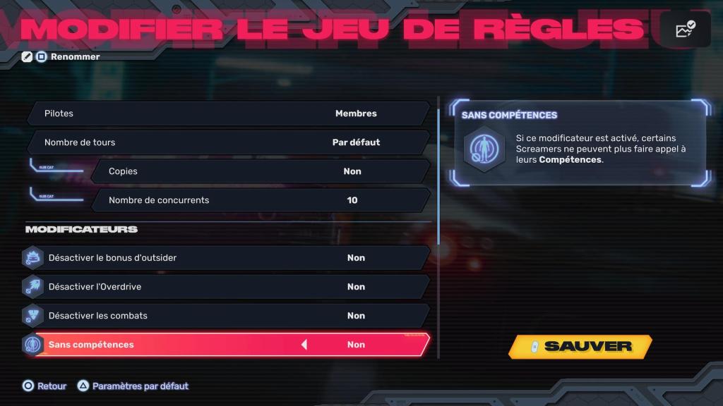 TEST Screamer - Règles du jeu