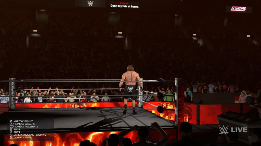 TEST WWE 2K26 - Entrée avec caméra libre